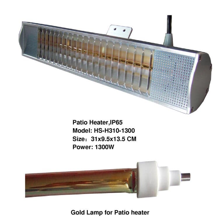 Outdoor Electric Patio Heater, IP65