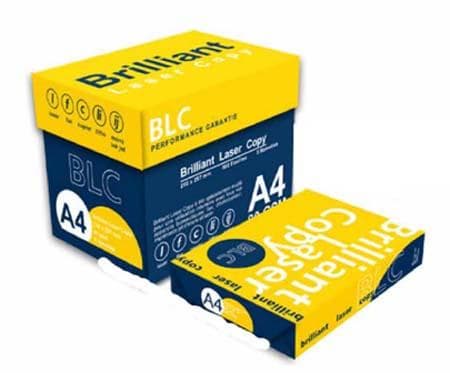 Brilliant Laser A4 Copy Paper 80g,75g,70g