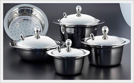 AFK Germany 3-play Stainless Steel 5 Piece Set