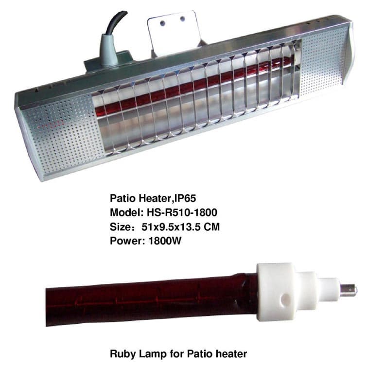 IP65 patio heater
