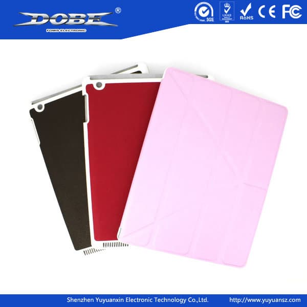 New style smart cover leather case for ipad 3, for iPad 4, for iPad2
