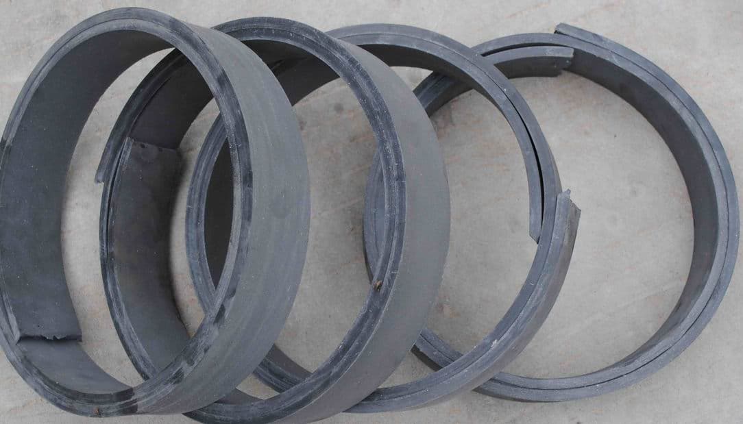 LSX-W asbesto rubber brake lining in roll