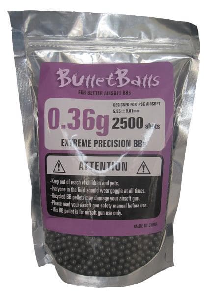 bio airsoft bbs | bullet | pellet | ammo bulletballs 0.36g