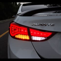 LED Illuminating TailLights for ELANTRA 11+