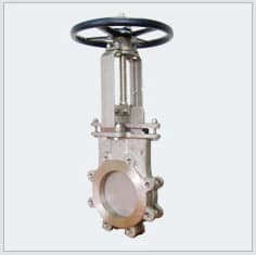 The SK2R-Rubber Seated BI-Directional Knife Gate Valve