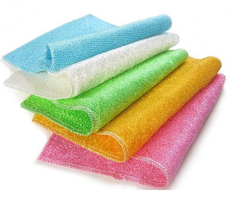 Anti grease cleaning bamboo cloths,bamboo dish cloths