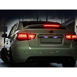 LED TailLights Black for CERATO/FORTE 08-12