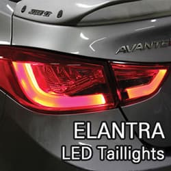 LED Illuminating Taillights for ELANTRA 11+