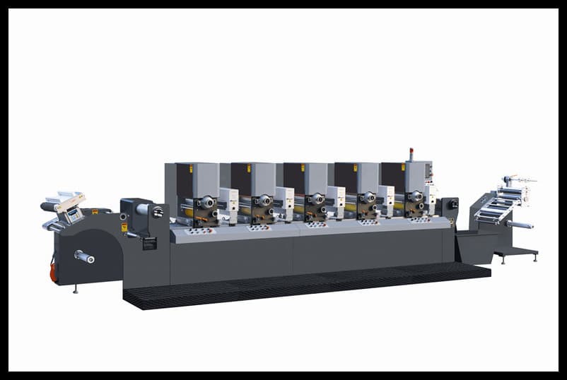 Intermittent Letterpress Label Printing Machine - WJLZ-280