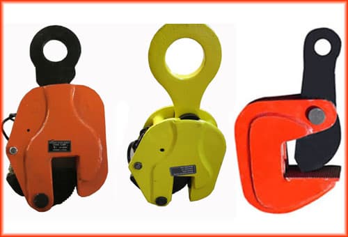Steel lifting clamps for transport lifting wo