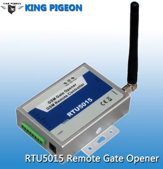 GSM Wireless Remote Gate opener 2digital In 1relay Output RTU5015