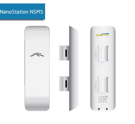 Ubiquiti Nanostation M5 802.11A/N, 5.8GHz Radio Network (UBNT NSM5)