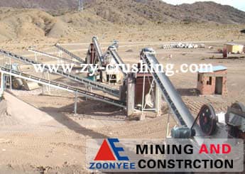 basalts crushing plant for hard stone material