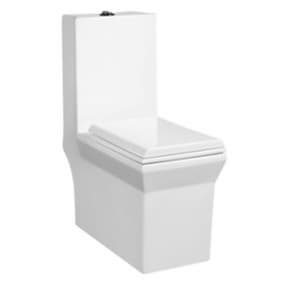 China sanitary ware suppliers Siphonic one-piece toilet(No water tank cover)