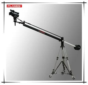 FLAMES 3.0 meter hand control camera crane, mini camera crane,jib arm