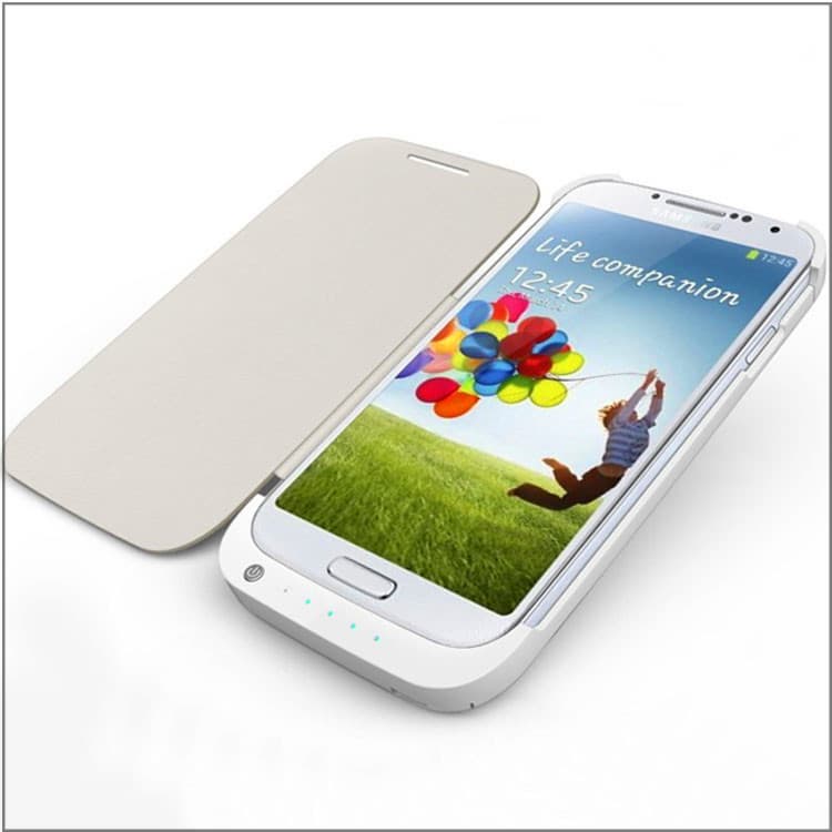 For Samsung Galaxy S4 i9500 power bank ,battery with leather protect case