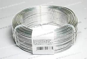 Bright colorful aluminum wire-Siver 1.0mm