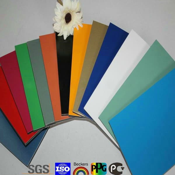 Best PVDF/PE coating aluminum composite panel professional manufacturer in China