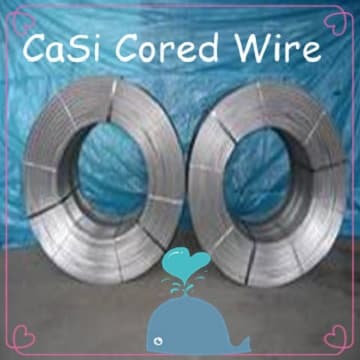 specialized production CaSi Cored wire/Ferro Calcium Silicon Cored Wire highly pure