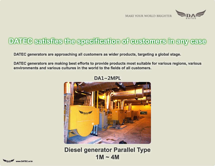 DATEC Generator_ Parellel Type_2M
