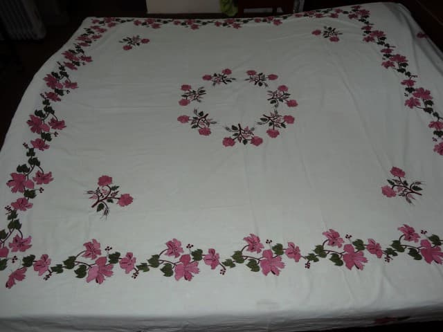 Embroidery fabrics , accessories and home furnishings
