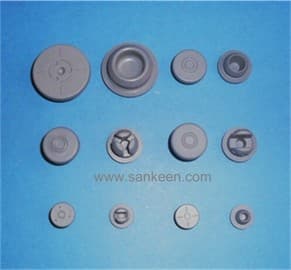 Butyl rubber stopper, silicon rubber stopper for Injection Vial and Infusion Bottle