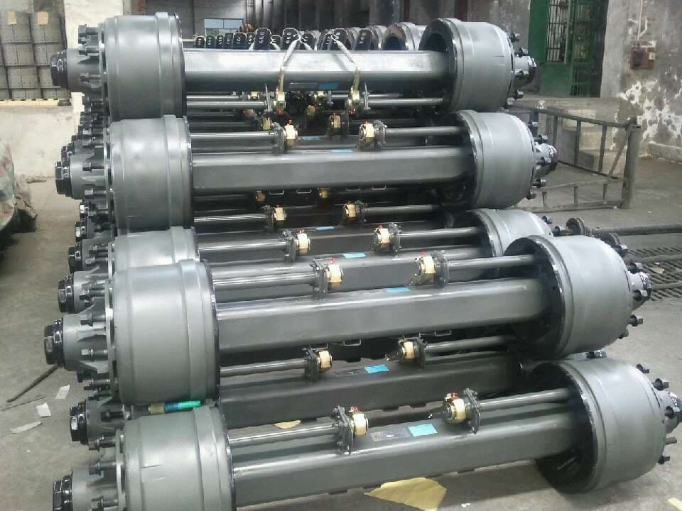 High quality Fusai America type Drum Axle for heavy duty trailer