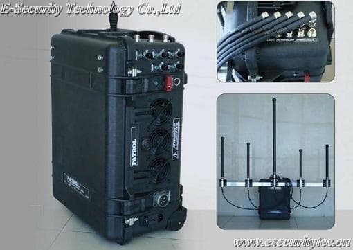 High Power Multi  Frequency  Signal Jammer