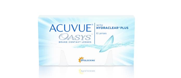 ACUVUE OASYS Brand Contact Lenses with HYDRAC