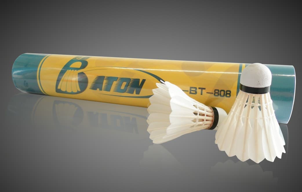 Best manufacture super grade goose feather badminton shuttlecocks with high quanlity