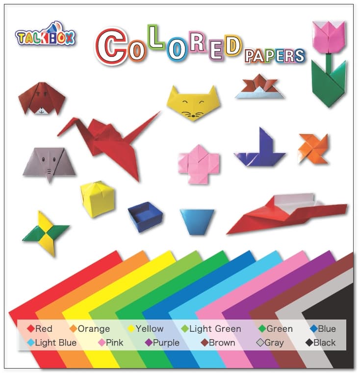 18.My First Talking Colored Paper-for kids, child