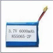 Lithium Polymer Battery Pack with 3.7V Nominal Voltage and 13,500mAh Capacity