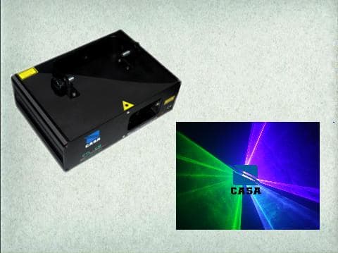 Violet Blue+ Green laser lighting system