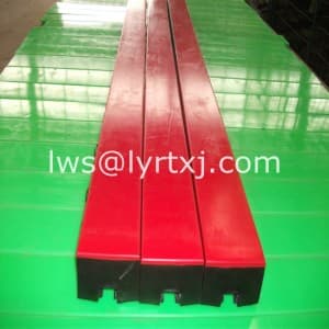 1200mm steel structure rubber impact bar