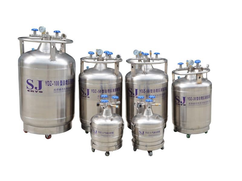 Self-pressurized Liquid Nitrogen Tank