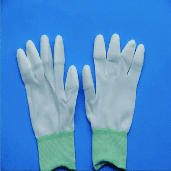 Cleanroom & ESD PU Finger Tip Glove