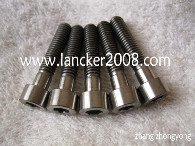 titanium hexagon socket cap screw,titanium bolt,titanium fastener