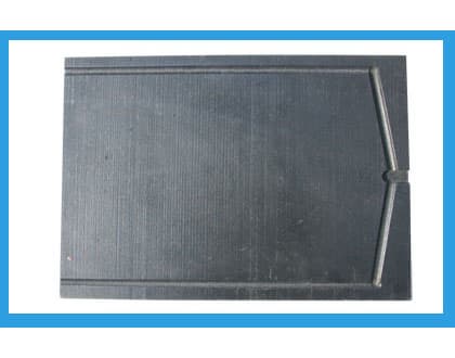 Graphite grill pan