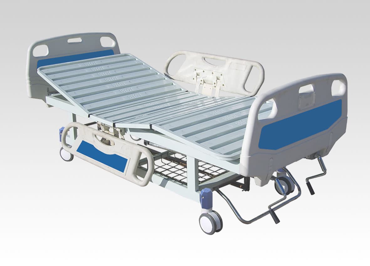 Movable Double Shakes Bed With ABS Bed Head
