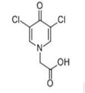 3,5-Dichloro-4-pyridone-N-acetic acid