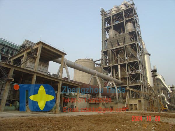 good quality and large capacity rotary cement kiln
