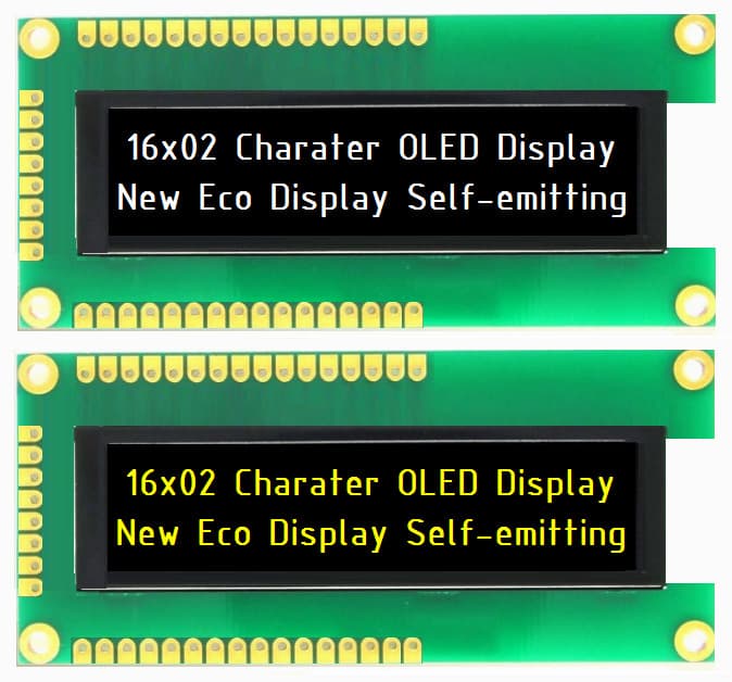 PH1602B 1602 16x2 Character OLED Display Module