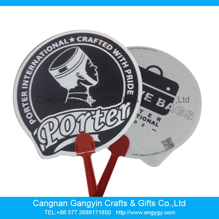 plastic hand fan for promotion