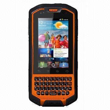 Rugged 3G Touchscreen Smartphone with Walkie Talkie, Dual SIM, Android OS and IP67 Waterproof Grade