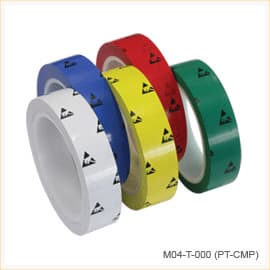 ESD marking tape with printings