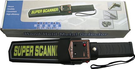 hand held metal detector