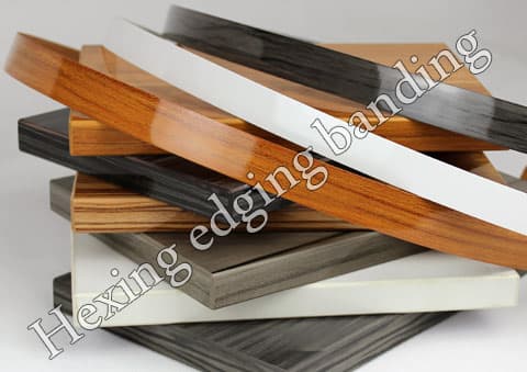 High Gloss Woodgrain PVC Edge Banding for Furniture