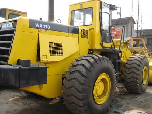 used komatsu wa470-3 wheel laoder