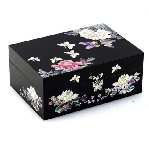 chrysanthemum jewelry box