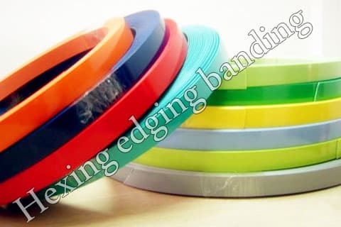 Solid color pvc/abs edge banding for furniture cover protection
